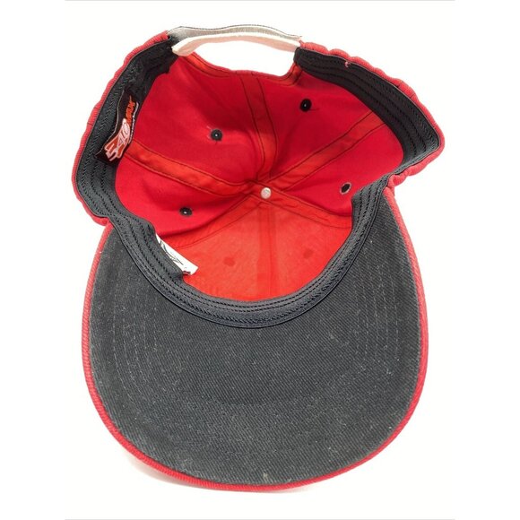 Case Agriculture Farm Heavy Equipment Baseball Hat Cap Red Black Logo - Picture 10 of 13